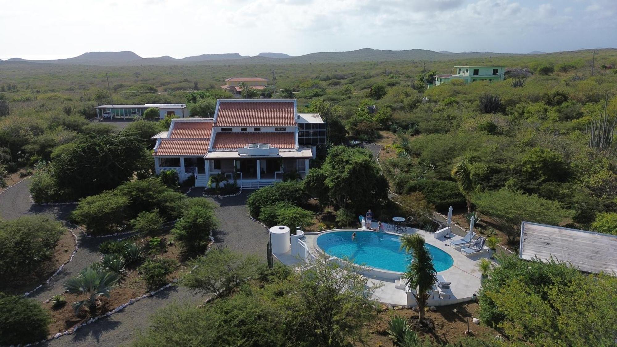 Villa San Sebastian Curacao Fontein Esterno foto