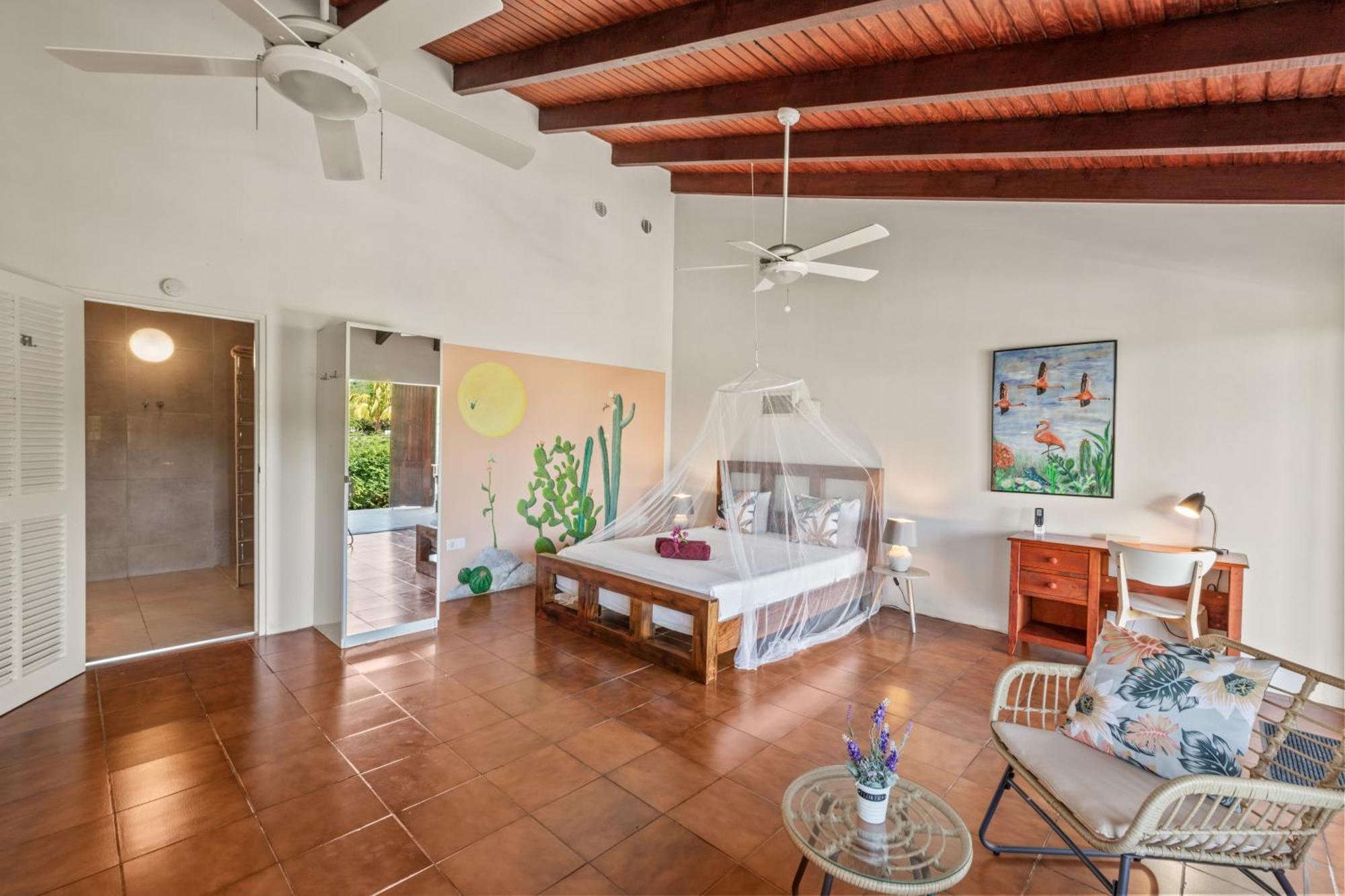 Villa San Sebastian Curacao Fontein Esterno foto